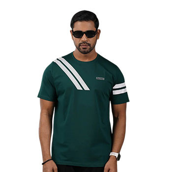 Single Jersey Mixed Blend T-Shirt For Men