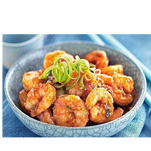 Chinese Food:  Prawn - SZE-CHUAN PRAWNS CHILLI   From - "XinXian"
