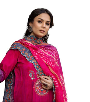 Pakistani Suits - Mahees Vol-5 Embroidered Lawn Unstitched 3pcs