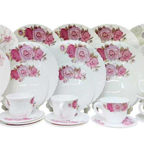 Dinner Set - 32 Pcs Pyrex Dinner Set KML0018