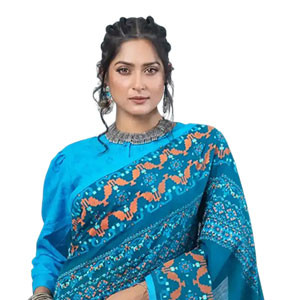 Women’s Half Silk Sharee-23