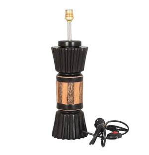 Lamp  - Wooden Sliced Lamp Base