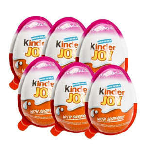 Groceries - Imported Candy - Kinder Joy (Girls) 20 gm 6 Pcs