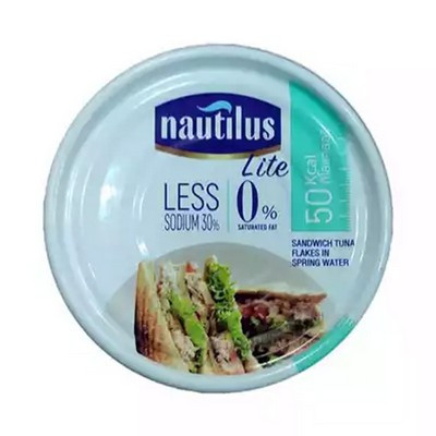 Nautilus Lite Sandwich Tuna In Spring Water 165 gm