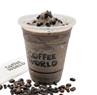 Mocha Chip Frappe From Coffee World