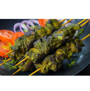 Hariyali Chicken Tikka (6 Pcs)