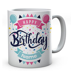 Personalized Joy: Celebratory Birthday Gift Mug