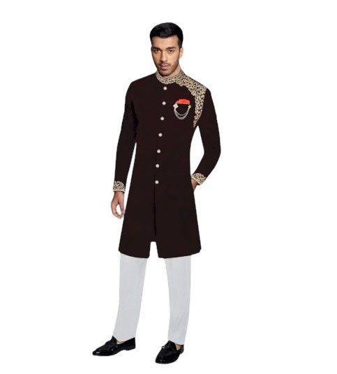 Premium Quality Sherowani Stylish panjabi - For Men