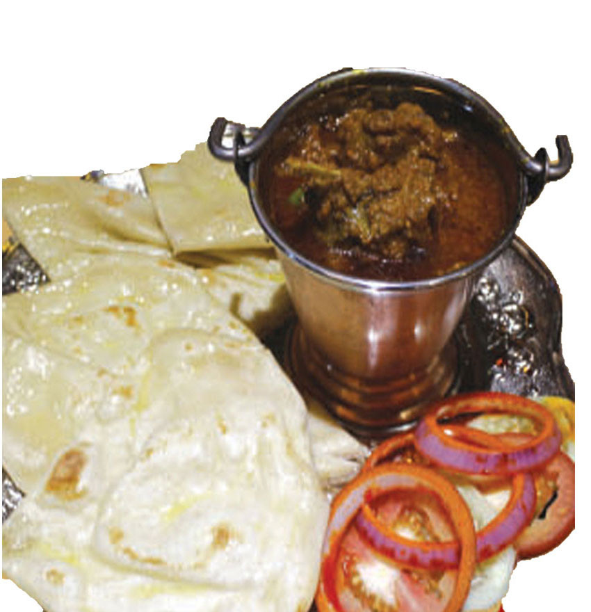 Balti Gost With Nan From Delhi Darbar