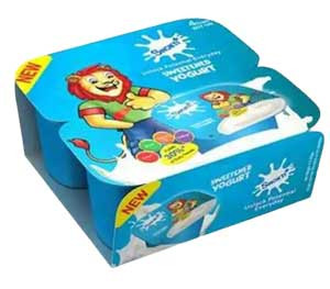 Shokti Sweet Yogurt Plain 4 pcs Combo box