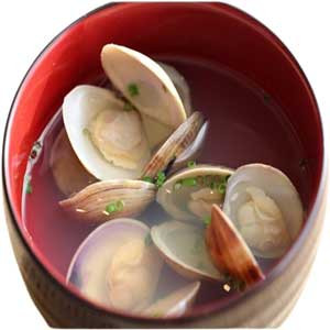 Japanese Food: Shiromi To Yasai No Osuimono  - Izumi Restaurant