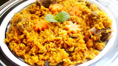 Ayozon Restora - Alankar's Beef Akhni Biryani: A Flavorful Feast