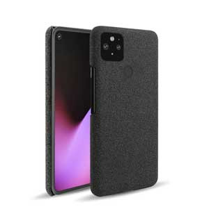 Coque Fabric Antiskid Cloth Texture Case for Google Pixel 4XL/Pixel 4A