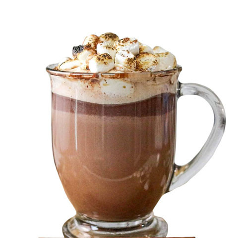 Hot Chocolate with Marshmallow From Coffee World