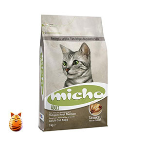 Cat Food -  Bonacibo Micho Chicken Adult Cat Food 3 kg