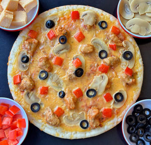 Cheddar Cream Pizza From Pizzaburg