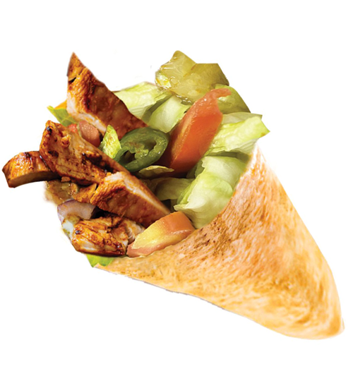 BBQ GRILL CHICKEN WRAP WITH CHEESE FROM BFC