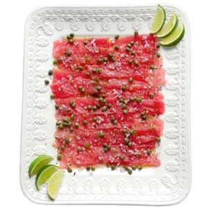 Japanese Food: Tuna Carpaccio - Izumi Restaurant