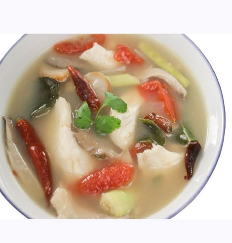 Tom Yum Clear Seafood Soup From Thai Signatures