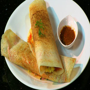 Indian Food: Special Hyderabadi Ghee Sada Dosa From "Sajna"