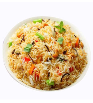 Indian Food:  Kashmiri Biryani From" Indian Darbar"