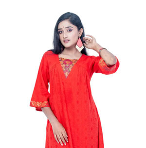 Kameez Only -  Red Color Kamiz for Women’s