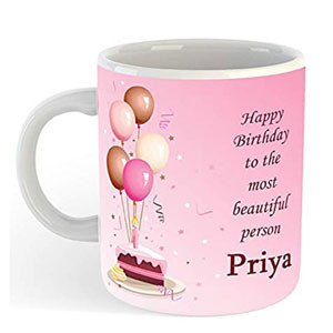 Personalized Joy: Celebratory Birthday Gift Mug