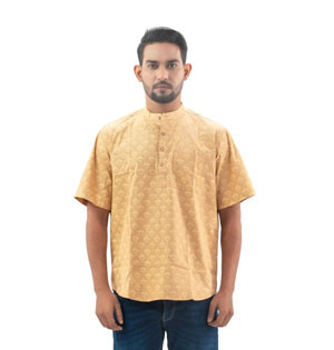 Brown Colors Design Cotton Fatua For Men