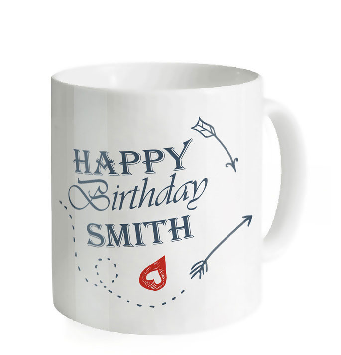 Birthday Gift Mugs - Happy Birthday SMITH Mug