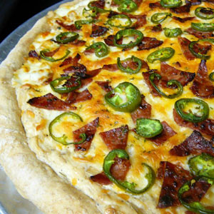 Pizza Jalapeno  From "Pizza Italiana"