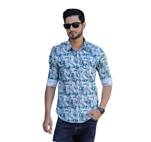 Full Sleeve Regular Fit Shirt For Men