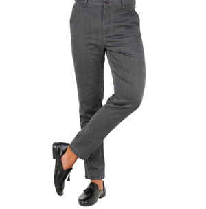 Gabardine Pant ,(Gray) For Men