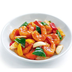 Chinese Food:  Prawn- SWEET & SOUR PRAWN From - "Sung Garden"
