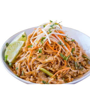 Pad Thai Noodle with Chicken From Thai Signatures