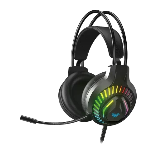 AULA S605 3.5 mm Wired RGB Gaming Headphone