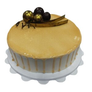 Glossy Vanilla Cake - 2.2 LB