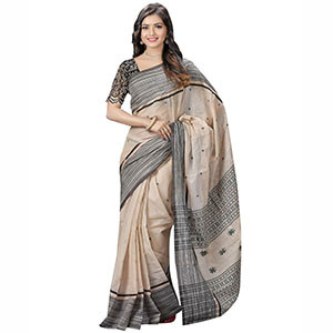 Cultural Opulence: Tangail Gas Cotton Sharee - Embrace Tradition with Exquisite Gas Cotton Weaving