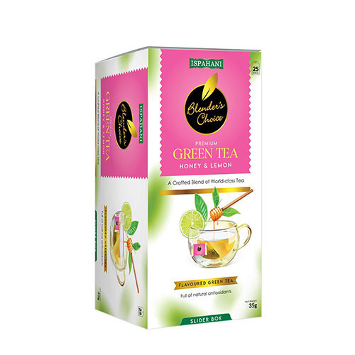 Bread and Breakfast - Ispahani Blender's Choice Premium Green Tea Honey & Lemon 25 pcs