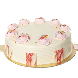 Swiss Bakery's Vanilla Indulgence: Round Cake
