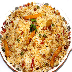 Hyderabadi Vegetable Biriyani