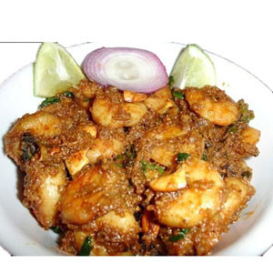 Chinese Food:  Masala Prawn From -"Golden Spoon"